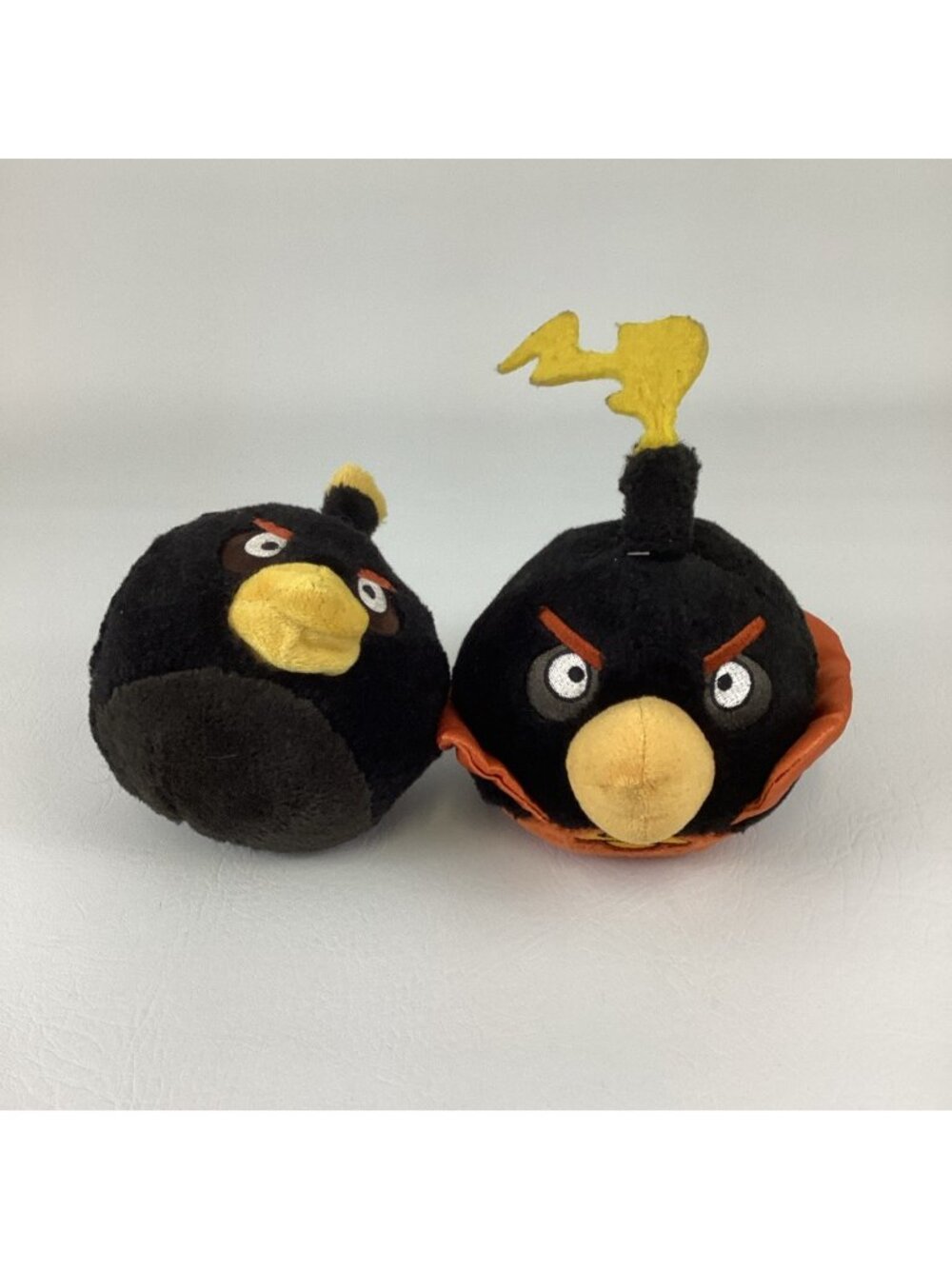 Rovio Angry Birds Black Birds Bomb Space Lot 6" Plush Stuffed Toys Bundle